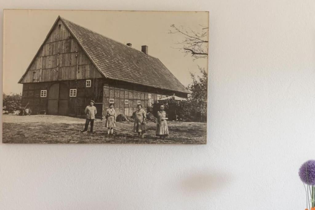 Herzlich Willkommen Auf Unserem Hof! Ladbergen Exteriör bild